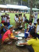 Mass Feeding at Manilop Elementary