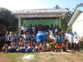 New water tank at Mukamalli Elementary