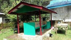 Completed WASH site at Mukammali Elementary