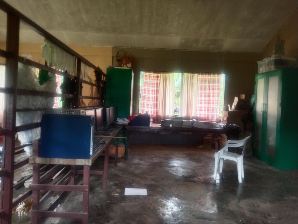 Panamao High tech room before painting