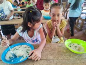 Girls relax, learn, and engage in school