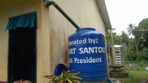 Water tank provided by AAI