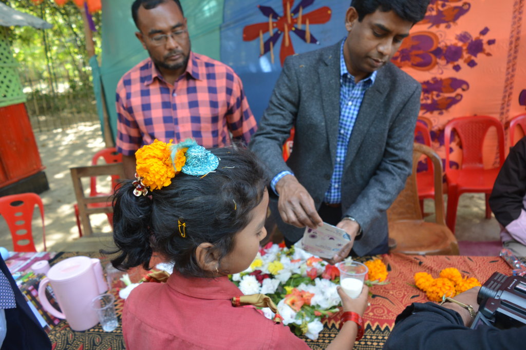 Student-to-Student Lunch Project: Rural Bangladesh