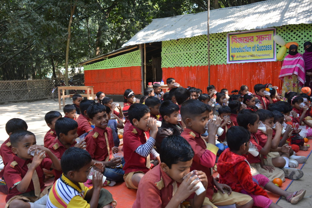 Student-to-Student Lunch Project: Rural Bangladesh