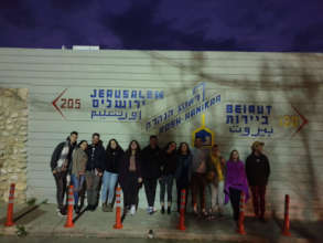 Jaffa-Beirut tour, the Lebanon border