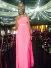 Indie at her Grade 7 farewell dinner