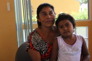 Ana Urbina and her granddaughter Frangie.