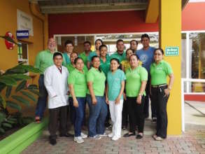 The Clinica Verde Team in Nicaragua