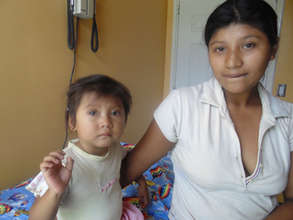 Young mother at Clinica Verde.