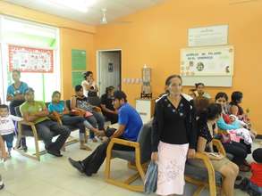 The Waiting Room of Clinica Verde.