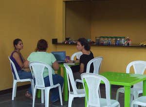 Peace Corps volunteer Kelly Stam.