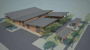 Digital model of Clinica Verde.