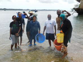 The Wasini monitoring Mission Team