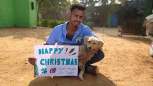 Rahul & Marigold wish you a Happy Christmas