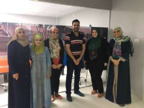 Mental Health Practitioners at UPA Gaza Office