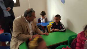 UPA Executive Director Meets with Children