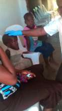 children waiting for "Dr. Derick"