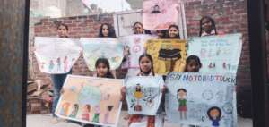Lead girls training Sangam Vihar, Delhi