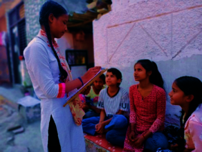 Komal - The Aspiring Leader in action