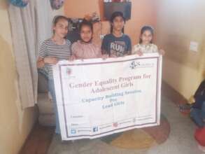 Lead Girls Training Sangam Vihar
