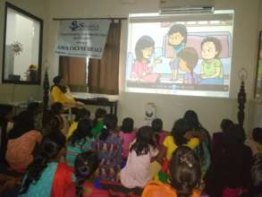 Sessions on Menstrual Hygiene