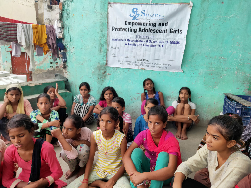 Girls on Empowerment session