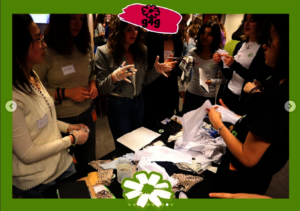 Collaborating together to develop ideas