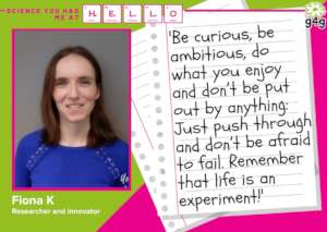 Renewing your purpose in STEM with Fiona's advice