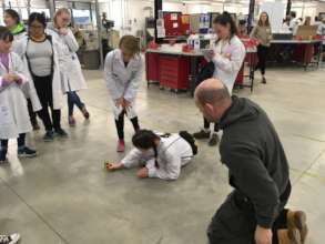 Engineering with power tools in Durham, UK