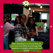 Parents encourage their children in STEM careers