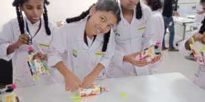 Engineering with Scribble bots in Pune, India!