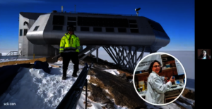 A space expert shares her adventure in Antarctica