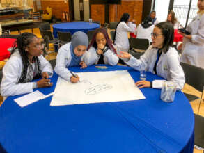 Girls in London dive into designing their future