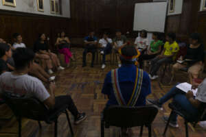 Dialogue sessiones with indigenous students