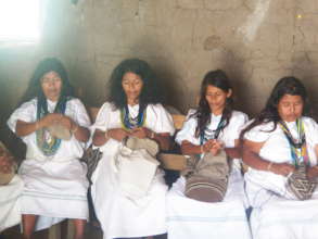 Midwives knitting