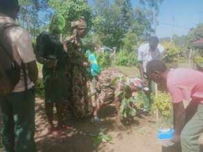 Tree Planting with the Widows