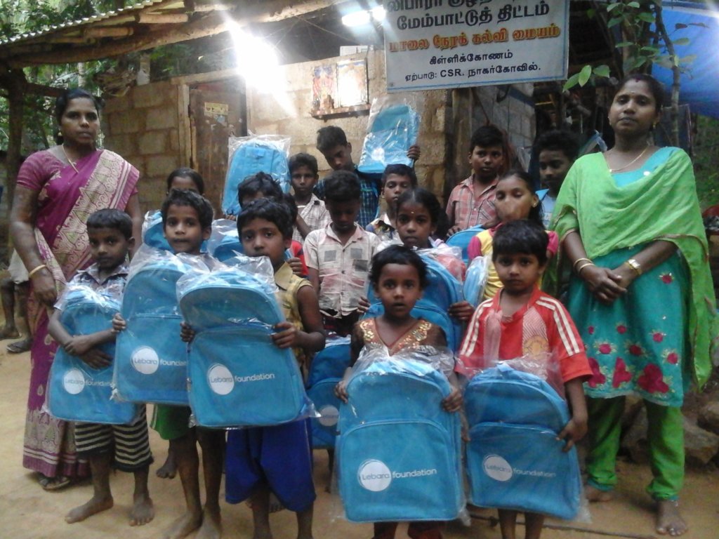 Educational support for Tribal children.
