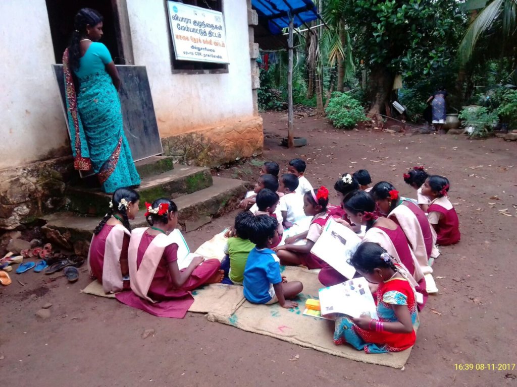 Educational support for Tribal children.