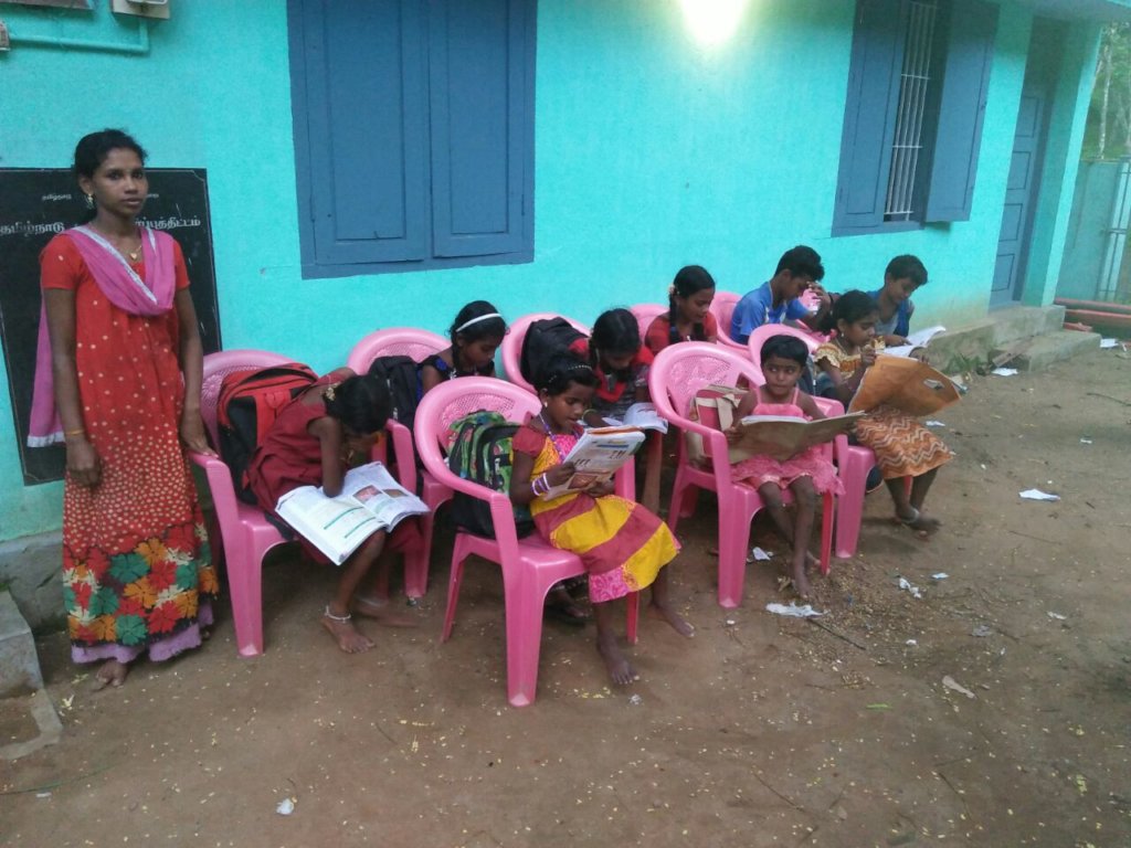 Educational support for Tribal children.