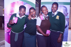 Laura with Friends during a conference