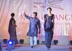 Khalidbhai Usman with his award winning collection