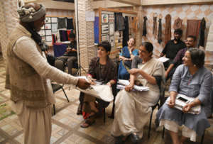 Ramesh presents to the Final Jury