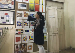 Muskaan presents her learning from Colour course