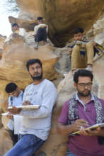 The class visits Khari Nadi for inspiration