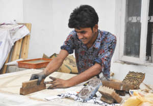Hands on application in craft