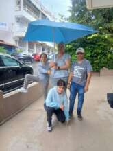 A little rain couldn't ruin their time