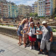 Exploring the historic sites