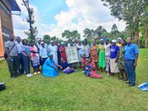 Virtues-inspired community meeting in Kakamega