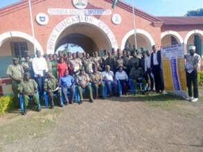 VW4P Teama and Trainees at Shikusa Main Prison