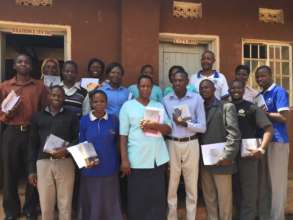 Teachers group photo after a training